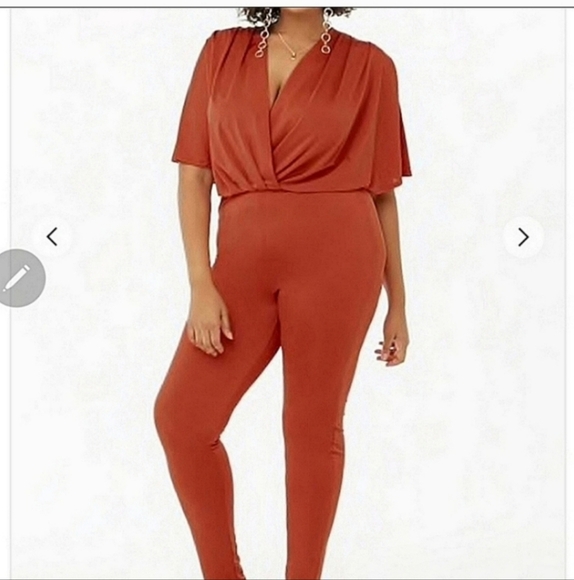 🍂🍁Nwt Forever 21 3x jumpsuit - Picture 1 of 4